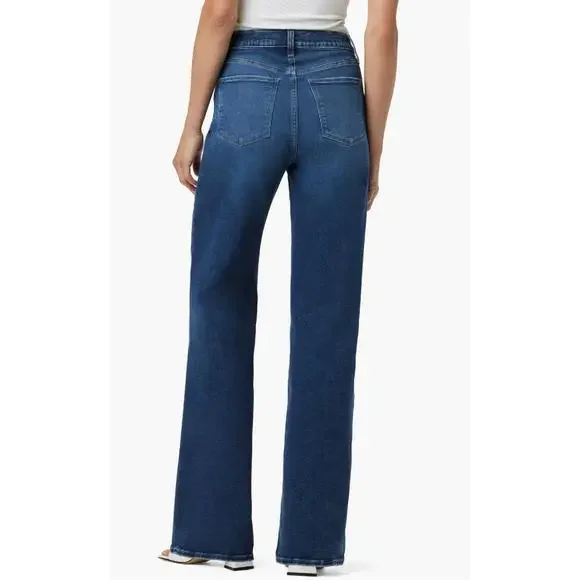 JOE'S JEANS mia hi rise wide jean in move on, 27 - Picture 2 of 3